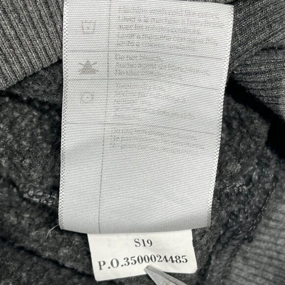 Distressed Carhartt 1/4 Quarter Zip Gray Hoodie Mens Size XL Tall Fading Stains - Picture 11 of 12